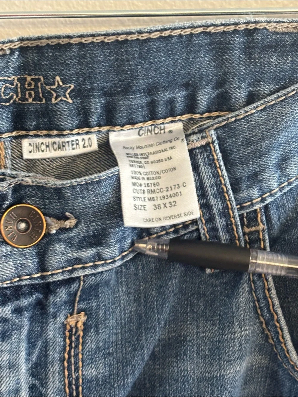 Cinch Carter 2.0 Men's Relaxed-fit Jeans